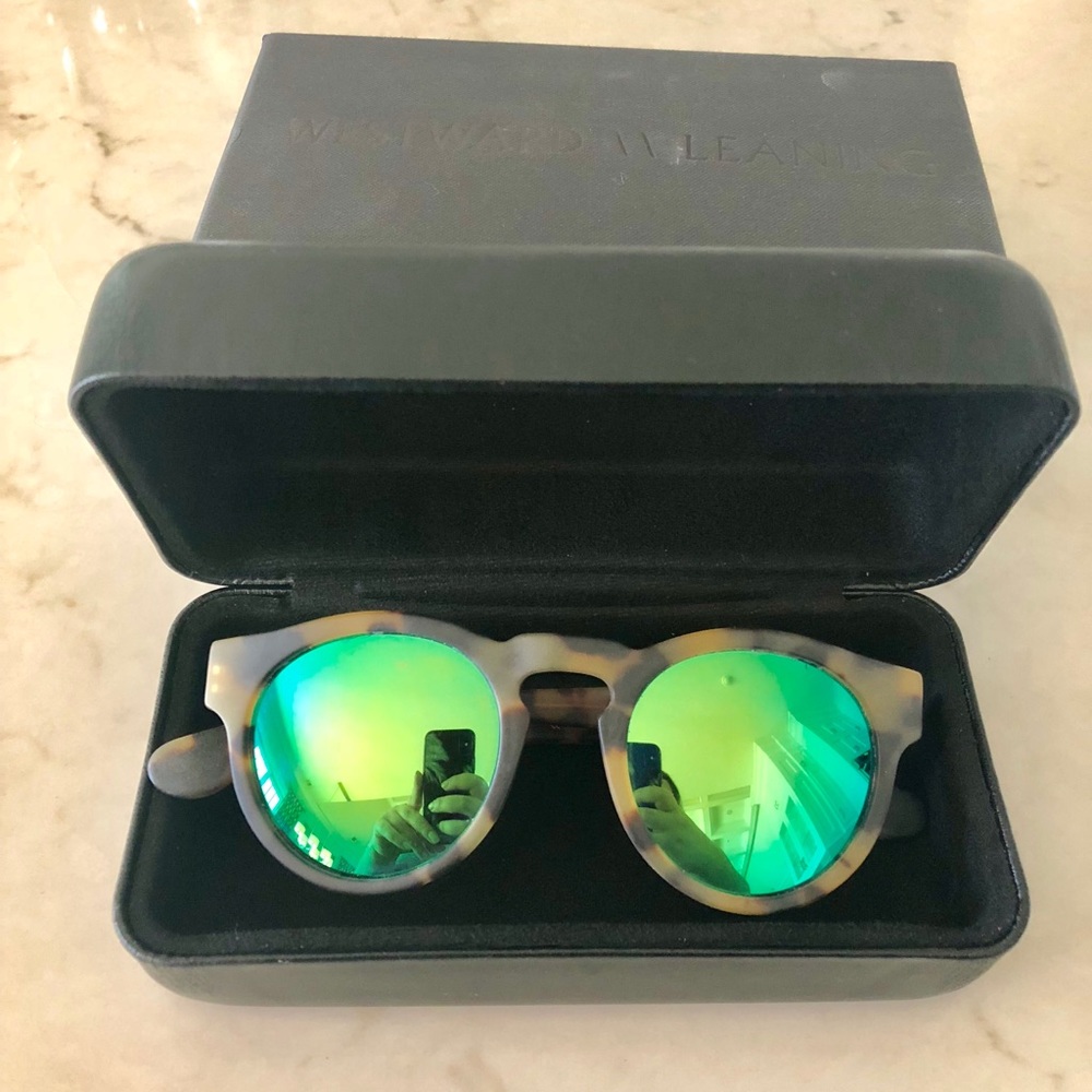 Westward Leaning Voyager 15 Emerald Sunglasses